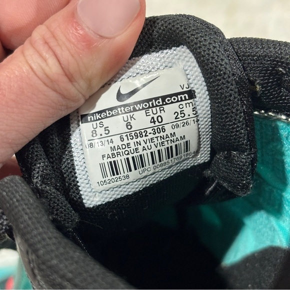 Nike Rival MO Blue Mesh Athletic Running Track Spikes Shoes Women Size 8.5 - Picture 9 of 11